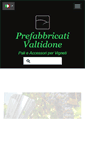 Mobile Screenshot of prefabbricativaltidone.com